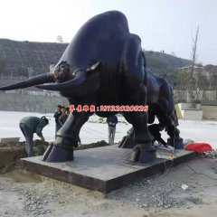 長牦牛銅雕塑 銅牛雕塑