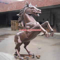 鍛銅馬雕塑