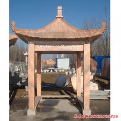 四角大理石涼亭