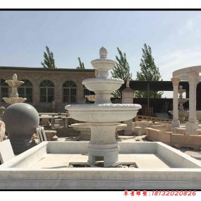 庭院石雕噴泉