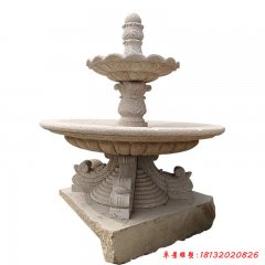 石噴泉雕塑