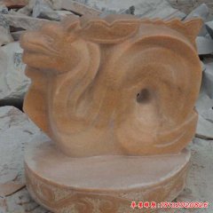 十二生肖抽象石雕