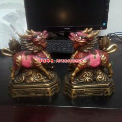 辦公室  銅麒麟