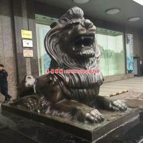 獅子林的銅獅子