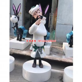 景觀玻璃鋼雕塑人物