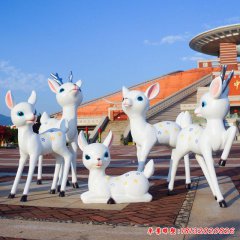 玻璃鋼梅花鹿