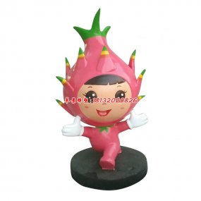 玻璃鋼火龍果卡通雕塑