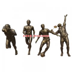 玻璃鋼運動員雕塑