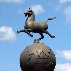 城市景觀銅雕塑