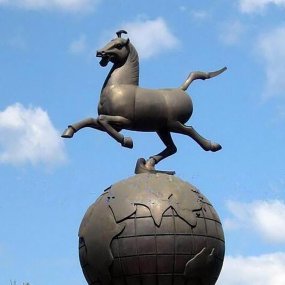 城市景觀銅雕塑