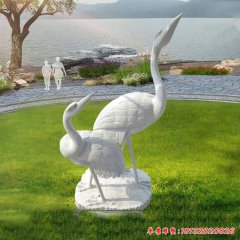 仙鶴石材雕塑