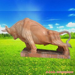 雕塑十二生肖 牛