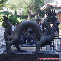 鑄造銅龍雕塑