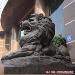 大型獅子雕塑