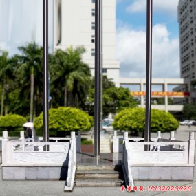 廣場升旗臺雕塑