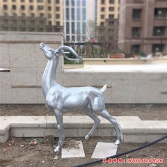抽象雕塑鹿