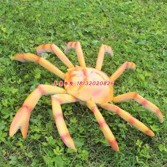 玻璃鋼螃蟹雕塑