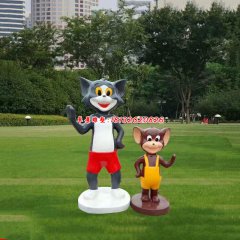 玻璃鋼老鼠雕塑