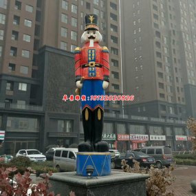 玻璃鋼胡桃夾子雕塑