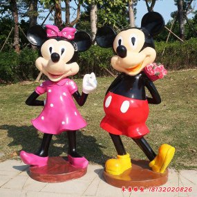 玻璃鋼米老鼠雕塑