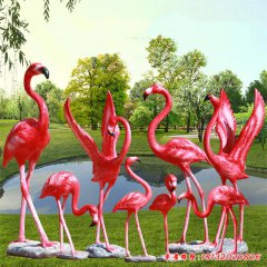 玻璃鋼雕塑火烈鳥
