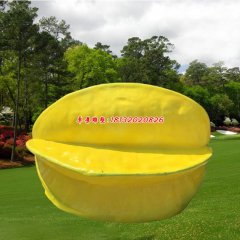 玻璃鋼雕塑水果座椅