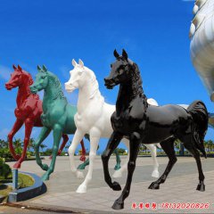 園林玻璃鋼動物雕塑