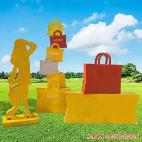 商場(chǎng)玻璃鋼人物雕塑