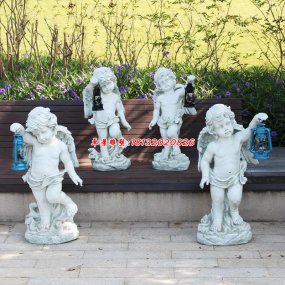 天使玻璃鋼雕塑