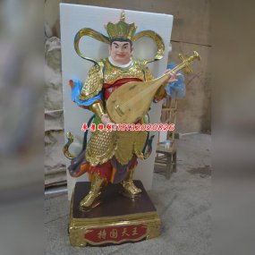 四大天王銅雕塑